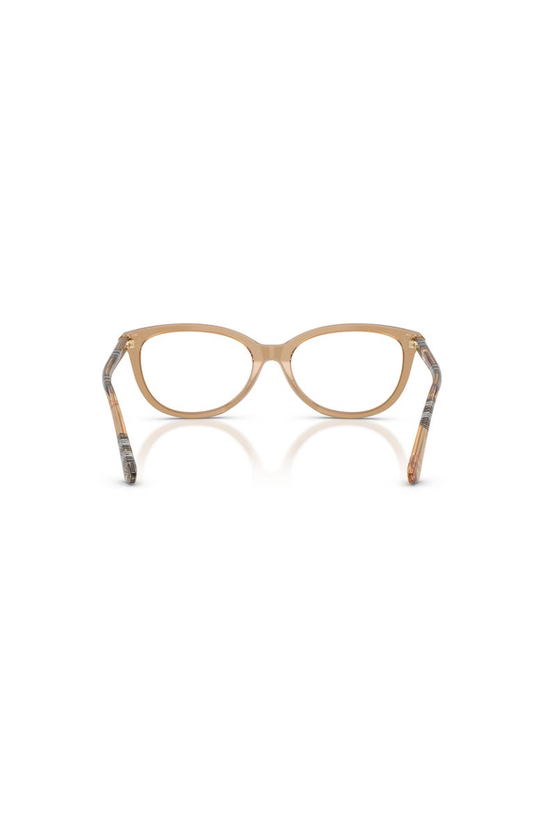 52mm Cat Eye optical glasses, Alternate, color, Beige