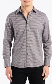 Robert Graham Akron Stretch Cotton Button-Up Shirt