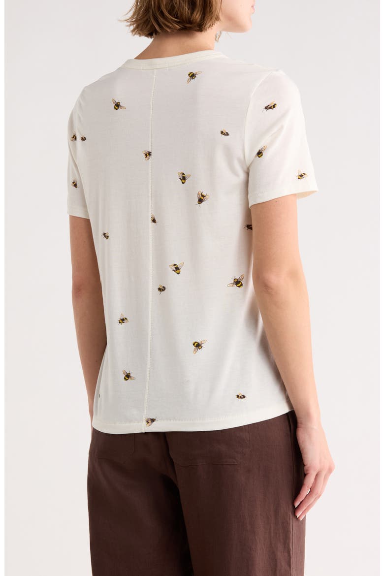 Bumblebee Graphic T-Shirt, Alternate, color, WHITE MULTI