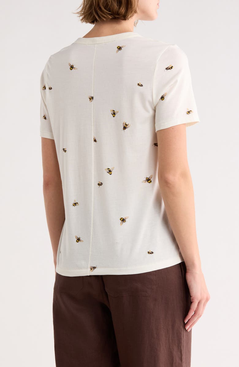 rag & bone Bumblebee Graphic T-Shirt, Alternate, color, White Multi