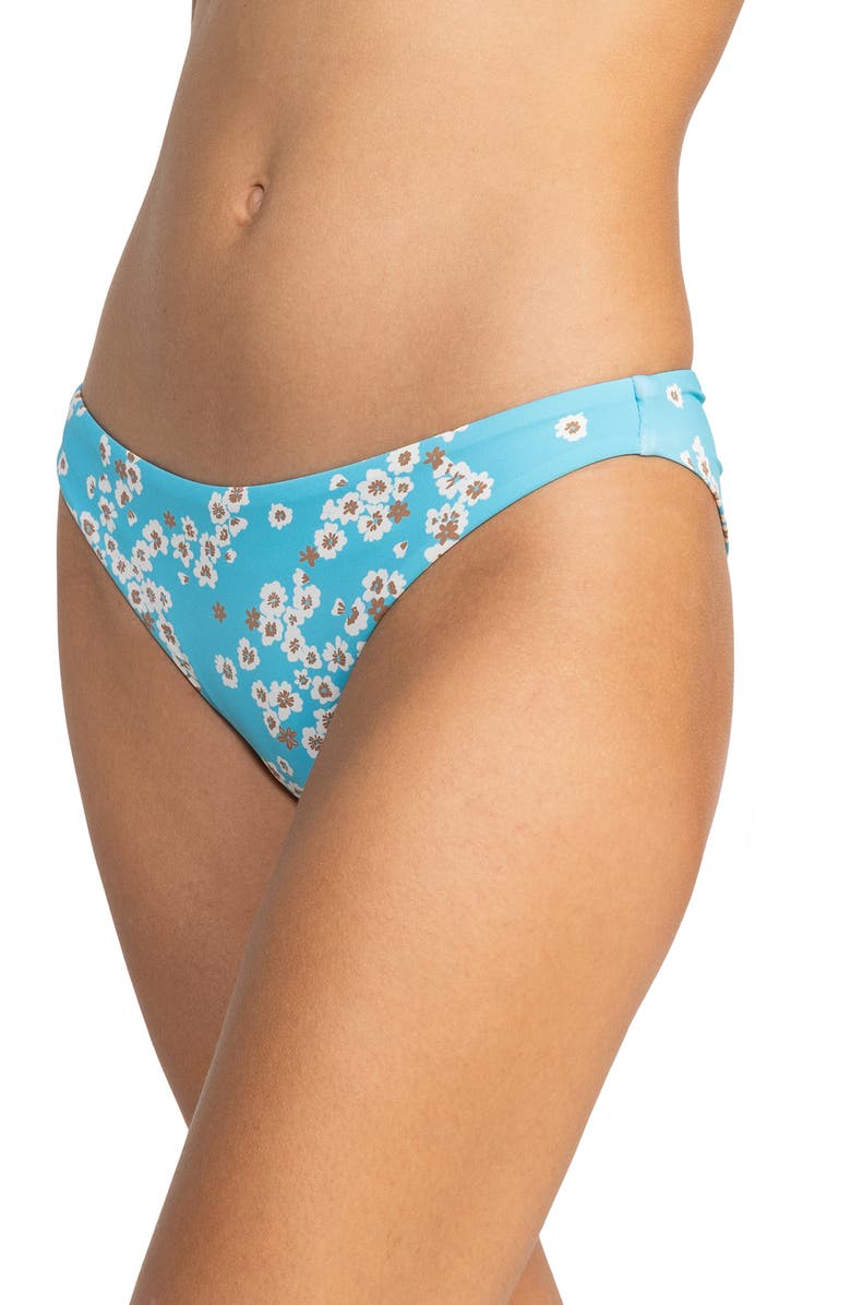Roxy Beach Classics Cheeky Bikini Bottoms, Alternate, color,