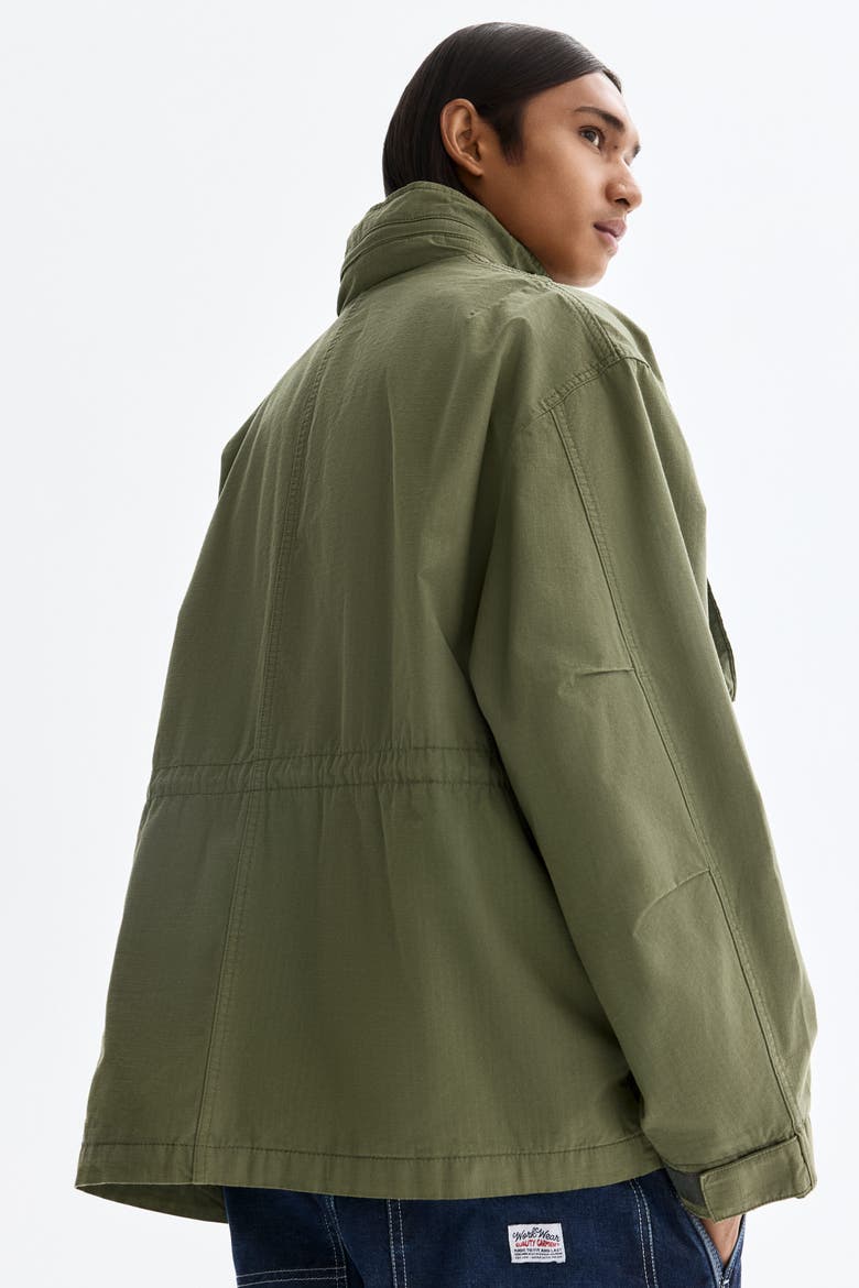 Cargo Jacket, Alternate, color, Khaki green