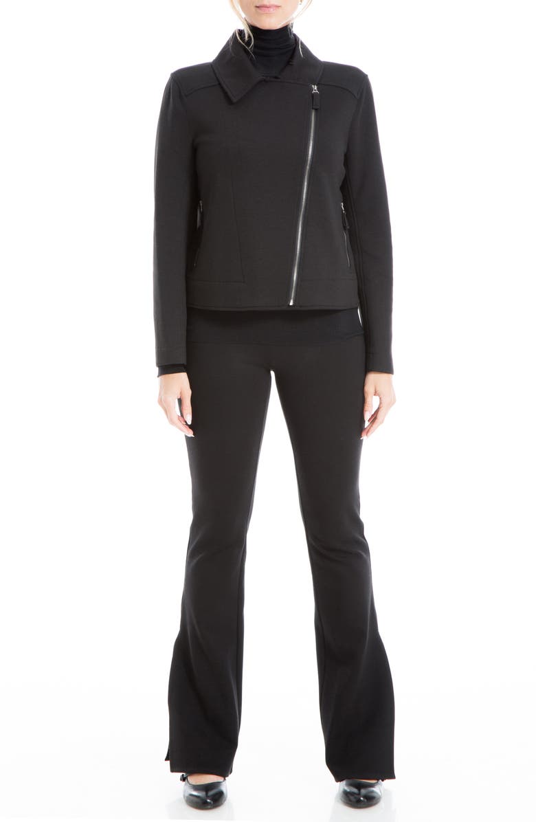 MAX STUDIO Scuba Moto Jacket, Alternate, color, 