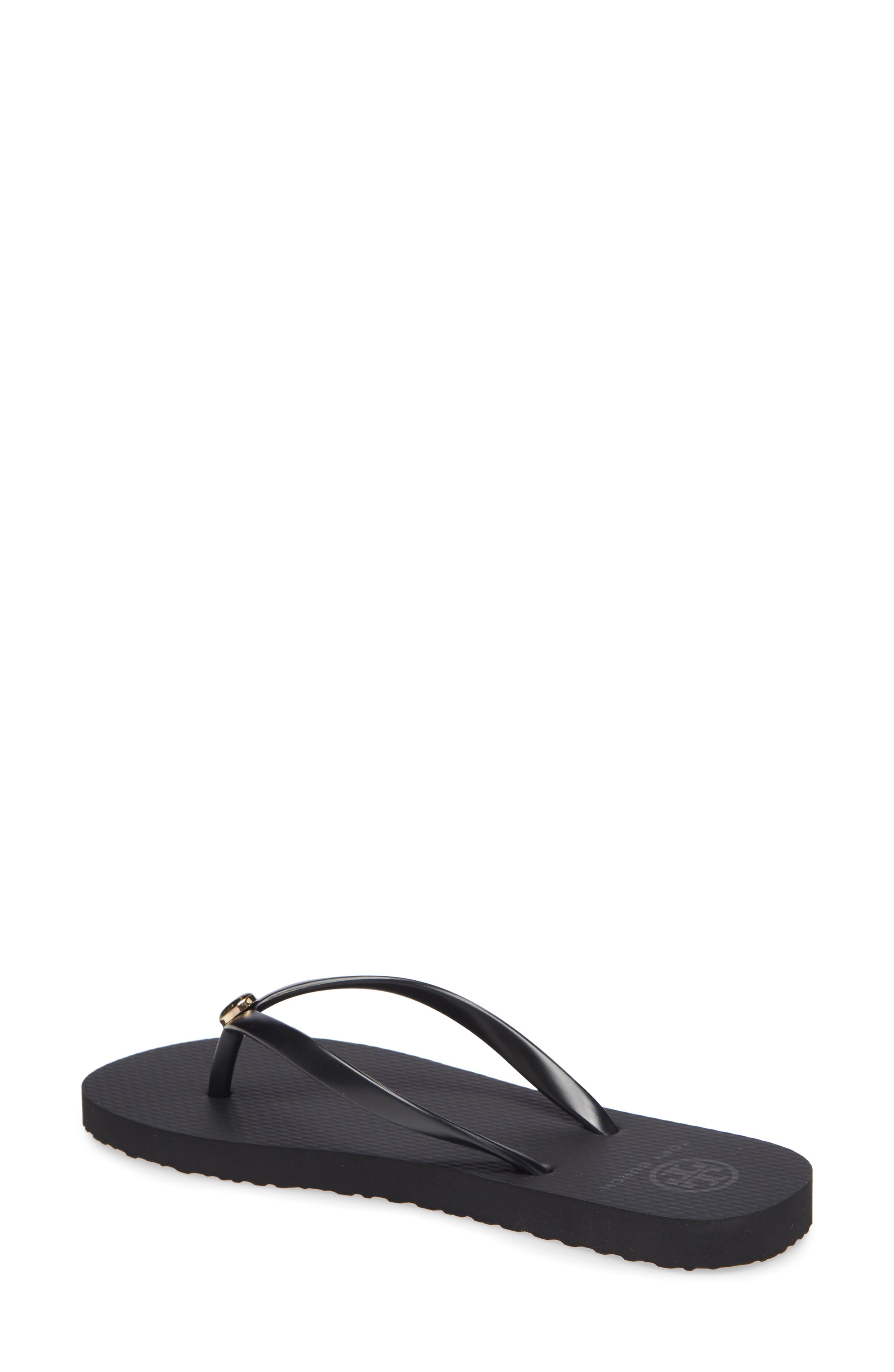 Thin Flip Flop, Alternate, color, BLACK BLACK
