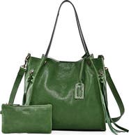 OLD TREND Daisy Leather Tote Bag