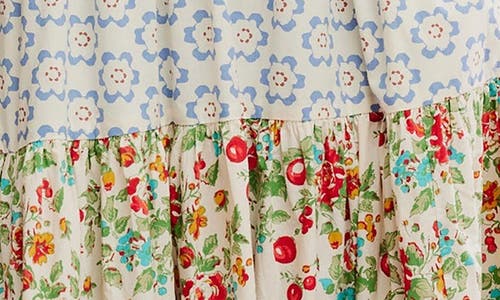 Free People Bluebell Maxi Dress In Cherry Combo