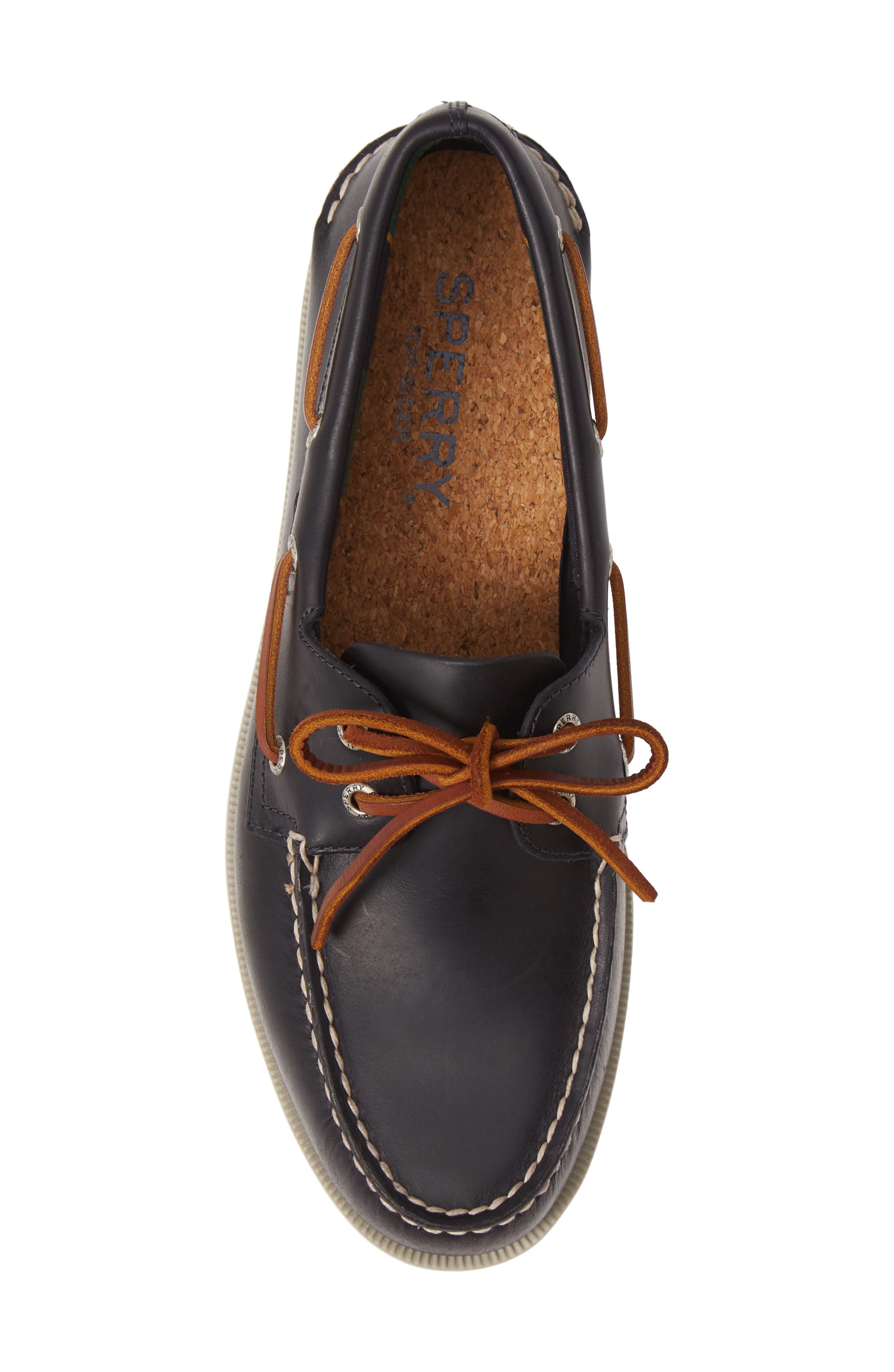 Sperry Authentic Original Boat Shoe, Alternate, color, NAVY