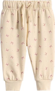 QUINCY MAE Relaxed Stretch Organic Cotton Fleece Joggers