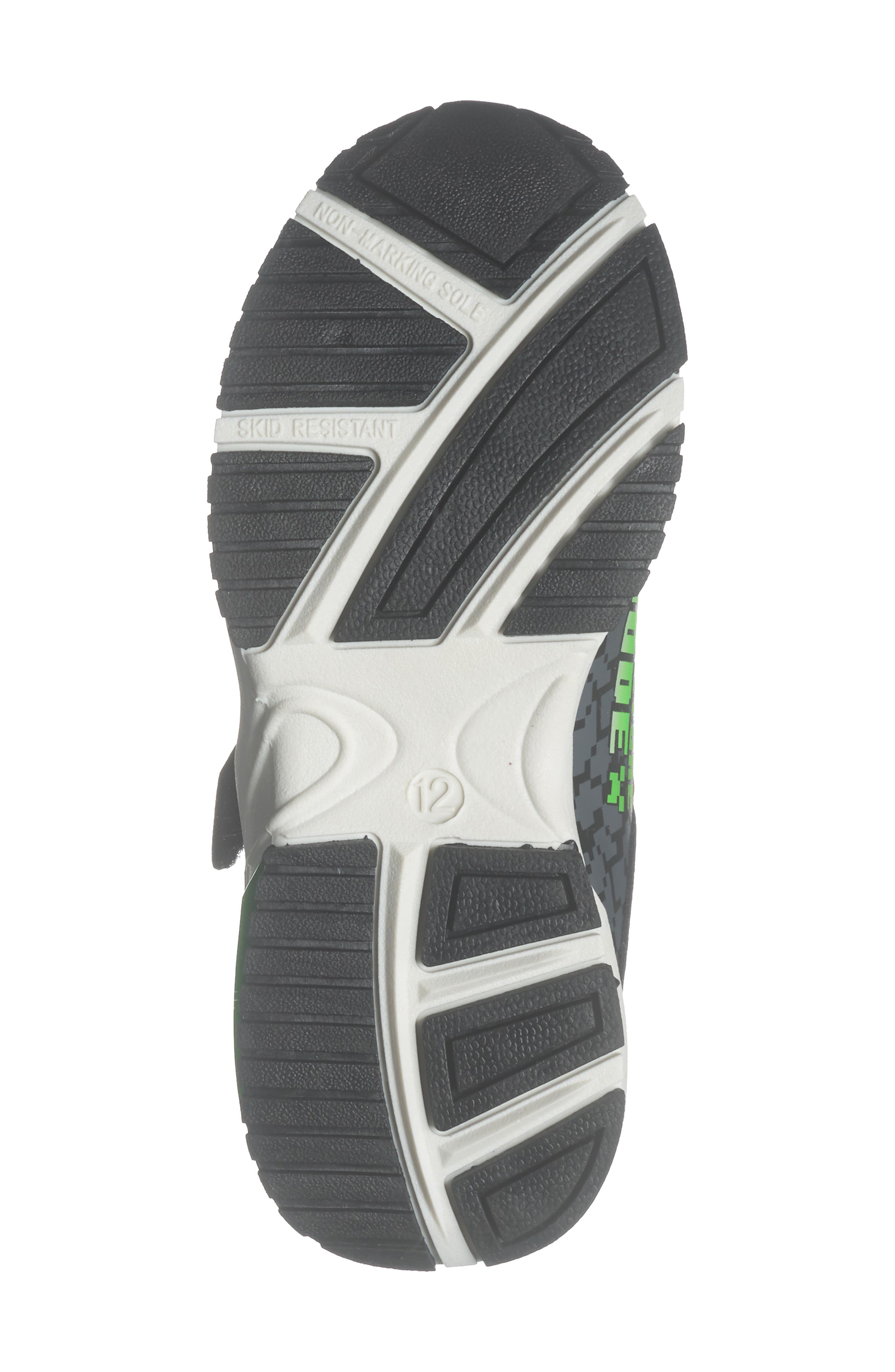 SG Footwear x Minecraft<sup>®</sup> Kids' Light-Up Sneaker, Alternate, color, 