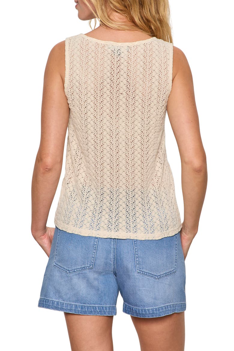 No Rush Front Button Sweater Vest, Alternate, color, COLLAGEN WHITE