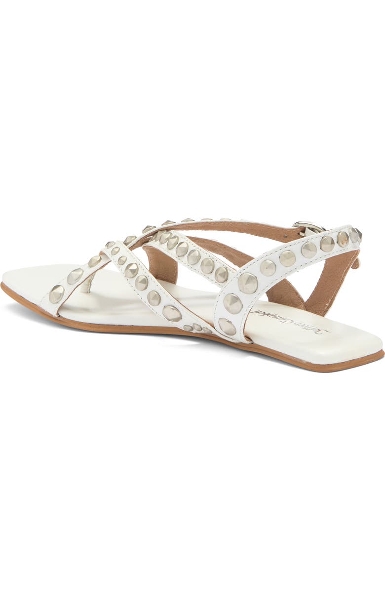 Jeffrey Campbell Xanthe Slingback Sandal, Alternate, color, White Silver