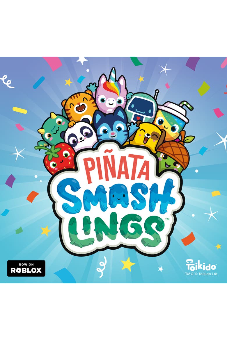 Pinata Box Sana The Panda 5" Pinata Character W/ Stick, Alternate, color, Multicolored