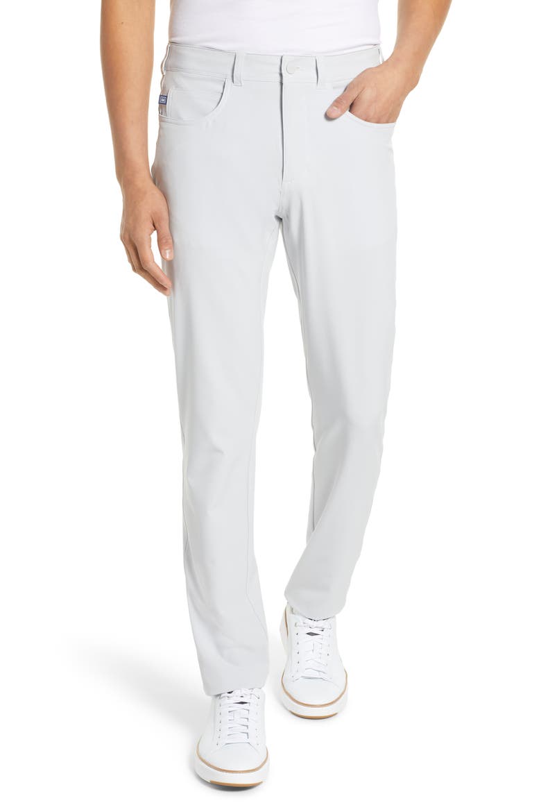 Helmsman Five-Pocket Performance Pants, Main, color, GRAY