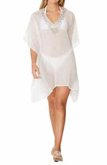 RANEES Beaded Cover-Up Tunic