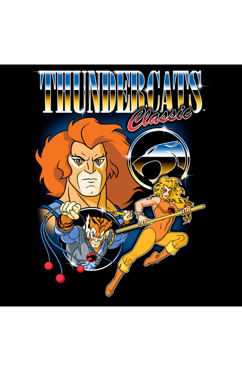 ThunderCats Men's ThunderCats Classic Cats Poster Graphic T-Shirt, Alternate, color, Black