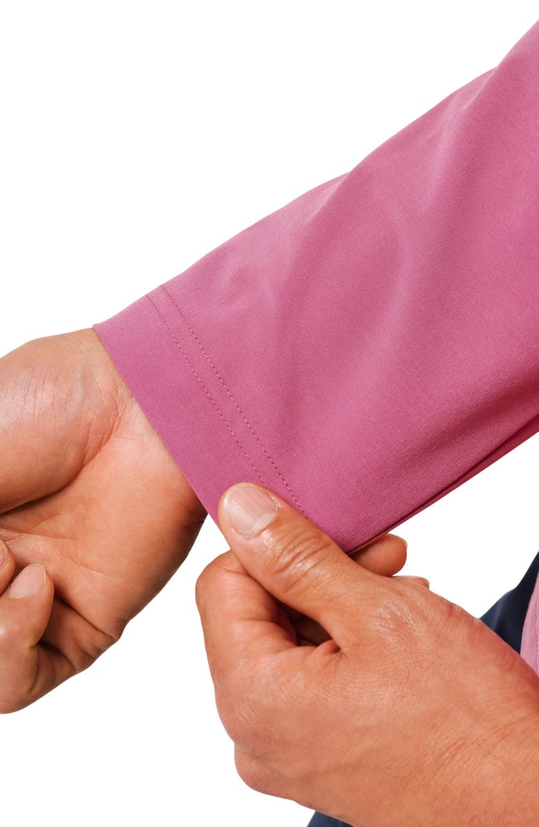 TravisMathew Air Tram Quarter Zip Pullover, Alternate, color, Rose Wine