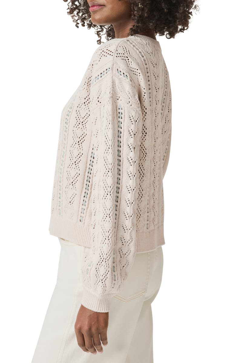 Splendid Penelope Open Stitch Sweater, Alternate, color, Moonstone/ Mineral