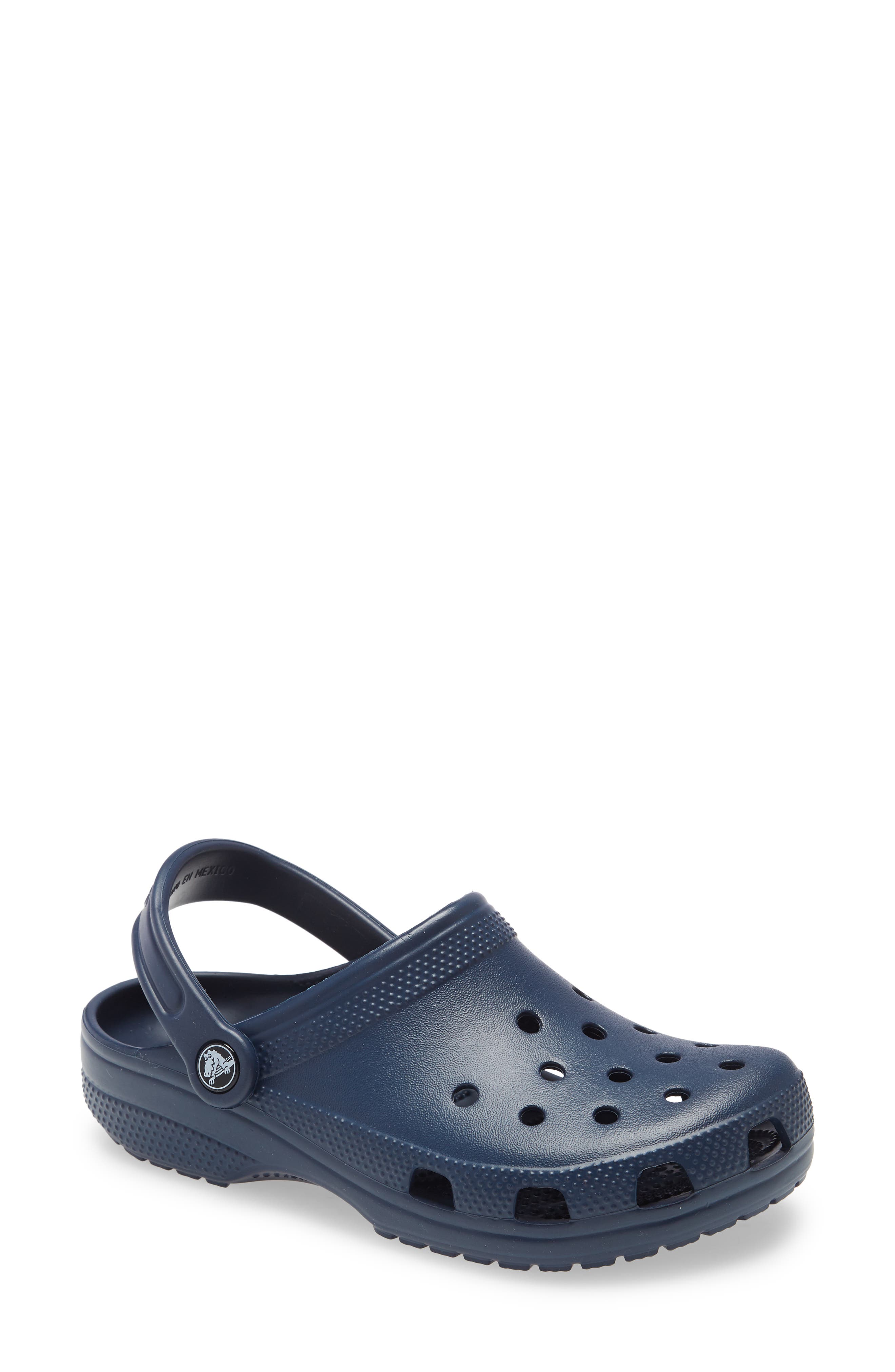 CROCS Classic Clog, Main, color, Navy