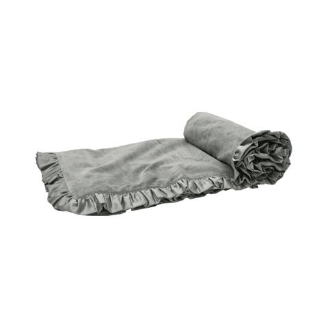 Ishana Silver Sage Accent Throw Blanket