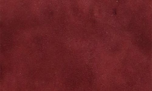 Portolano Suede Gloves In Red