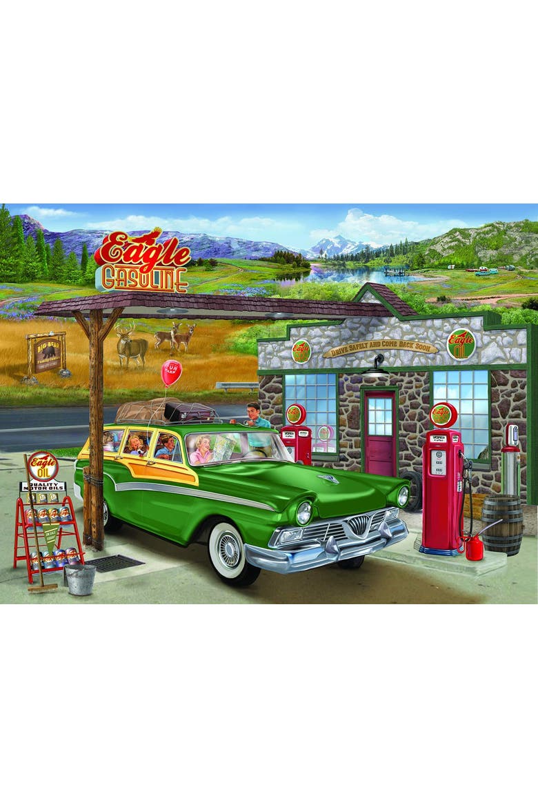 Big Bear Cabins 1000 piece Jigsaw Puzzle for Adults, Alternate, color, Multicolor