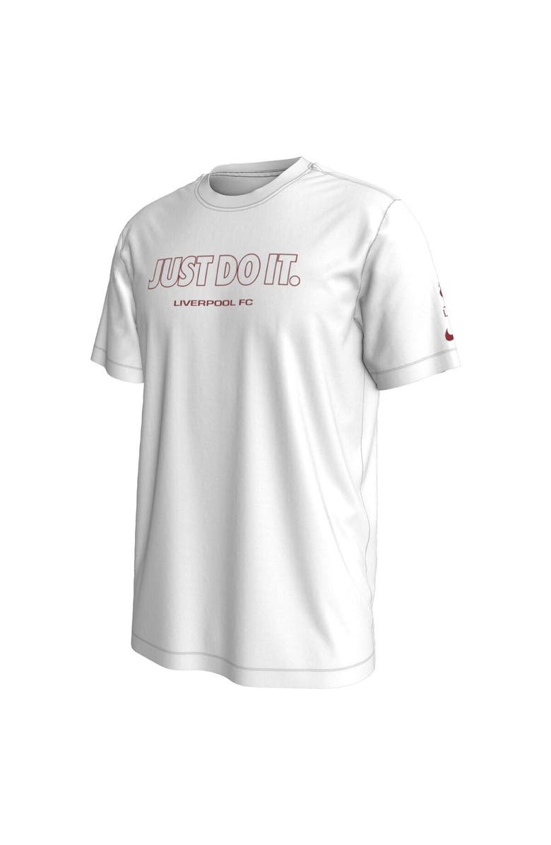 Nike Men's Nike White Liverpool Just Do It T-Shirt, Alternate, color, 