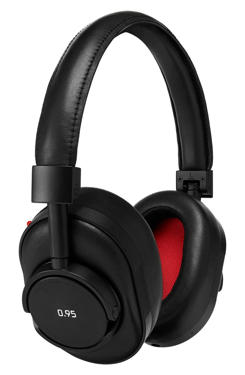 Master & Dynamic MW60 Wireless Leather Over Ear Headphones, Main, color, 