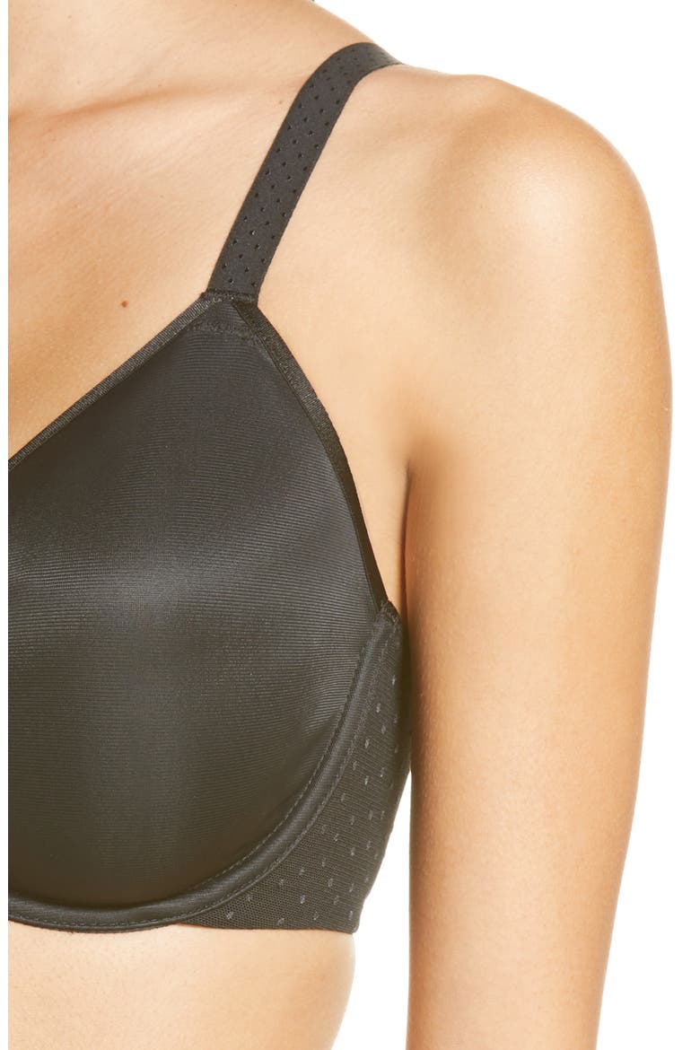 Back Appeal™ Underwire Minimizer Bra, Alternate, color, BLACK