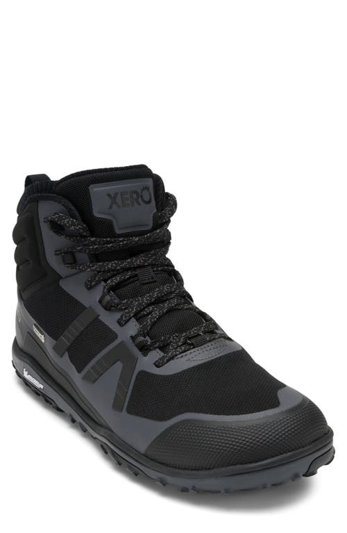 Xero Shoes Scrambler Mid Ii Wp Waterproof Hiking Boot In Black