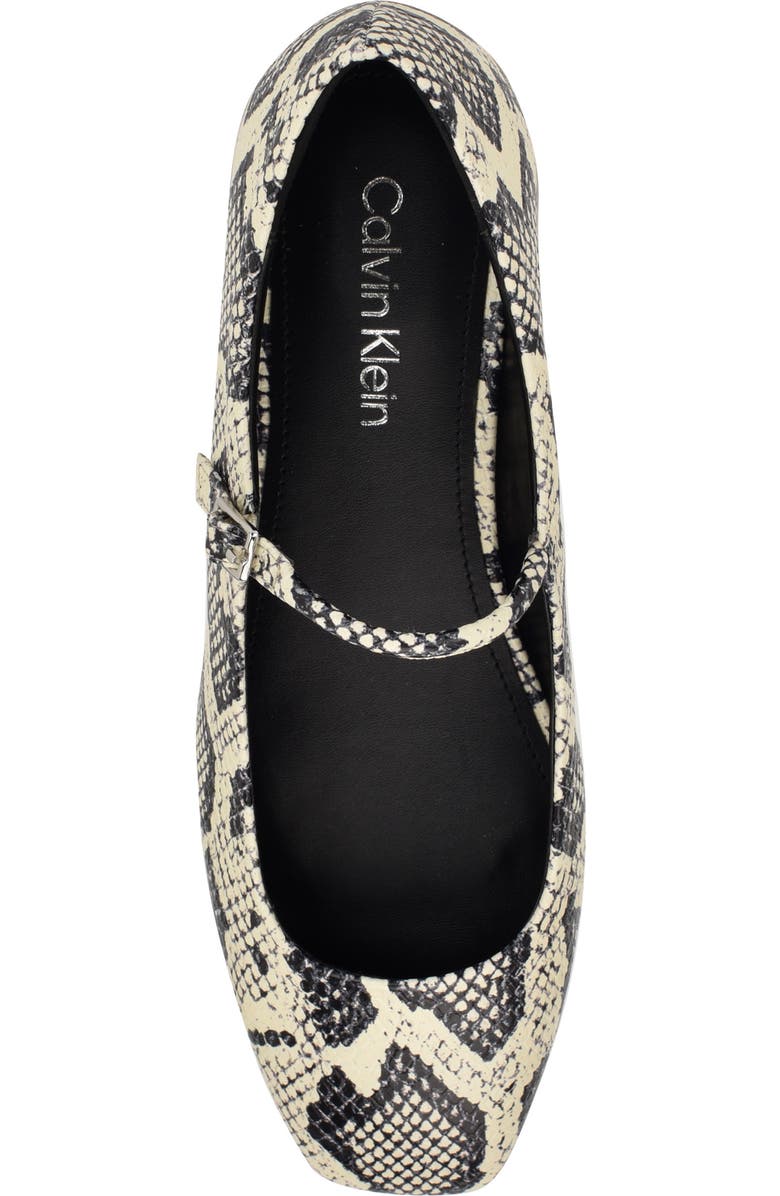 Calvin Klein Emery Mary Jane Flat, Alternate, color, Black