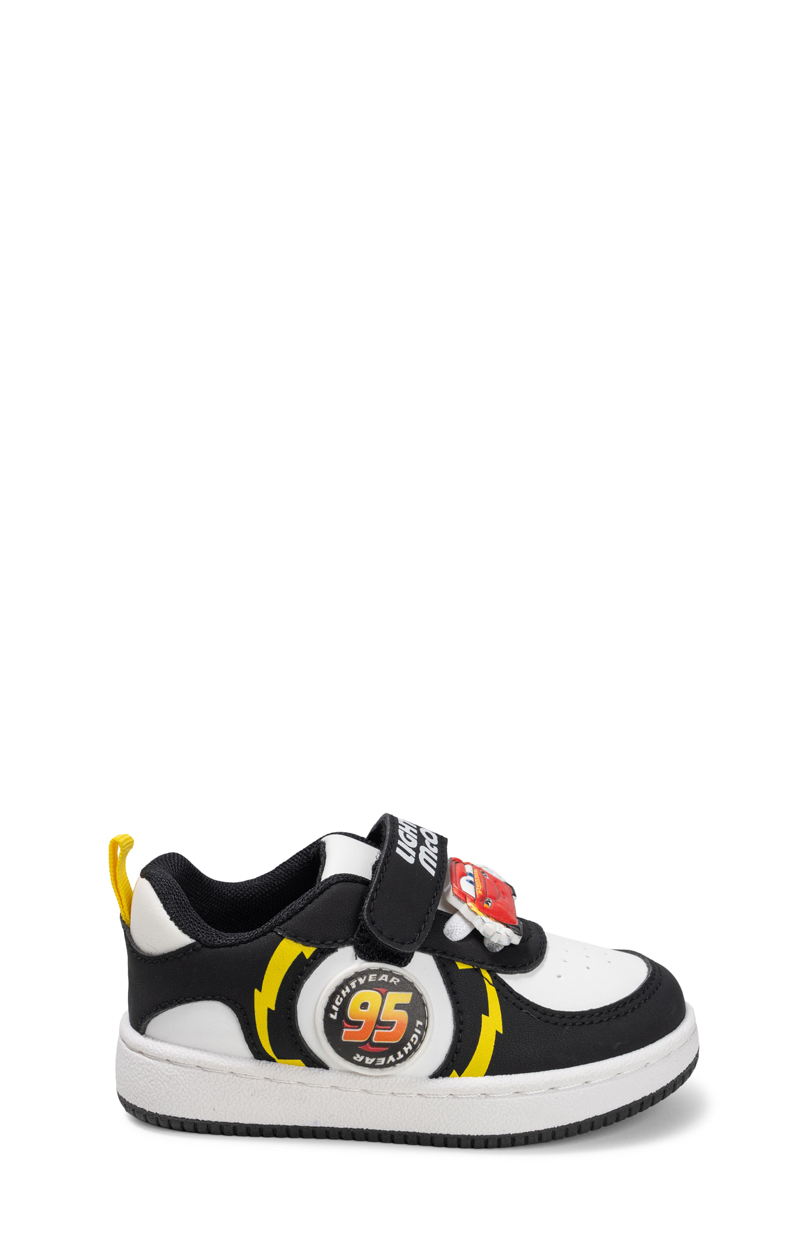 Kids' Disney Pixar Cars Court Sneaker, Alternate, color, BLACK