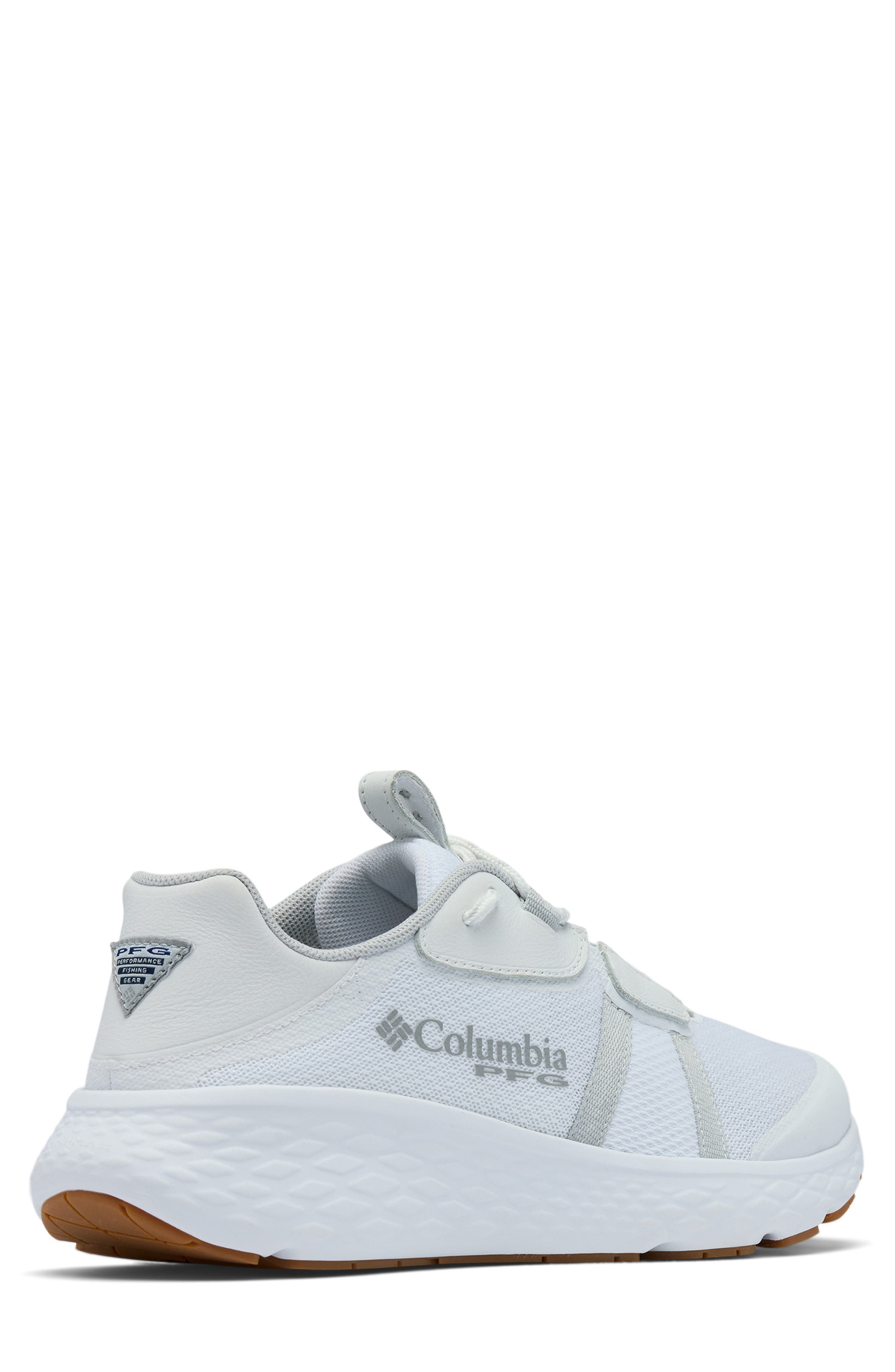 PFG Castback™ TC Fishing Shoe, Alternate, color, WHITE/ GREY ICE