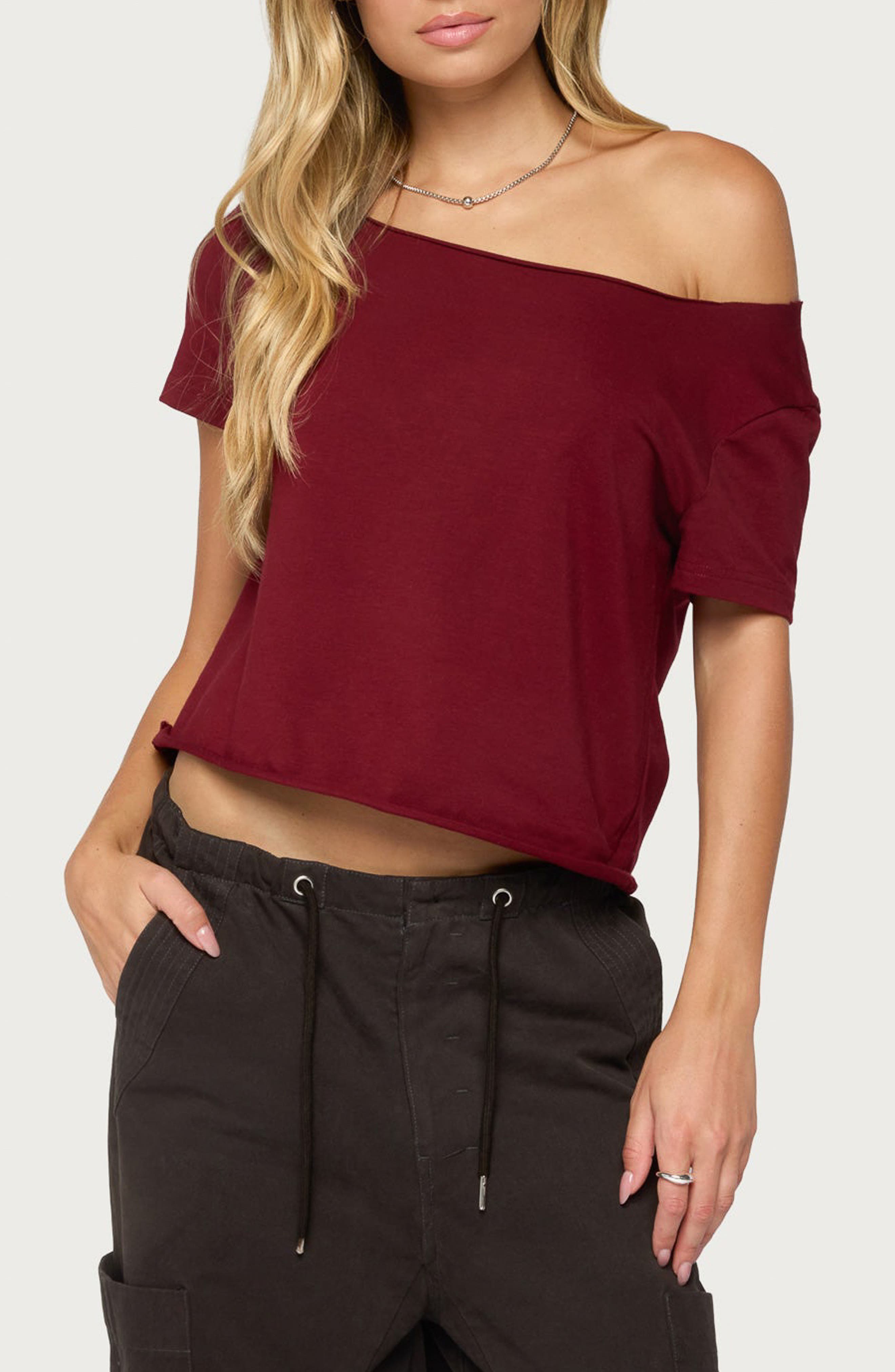 selected BURGUNDY
