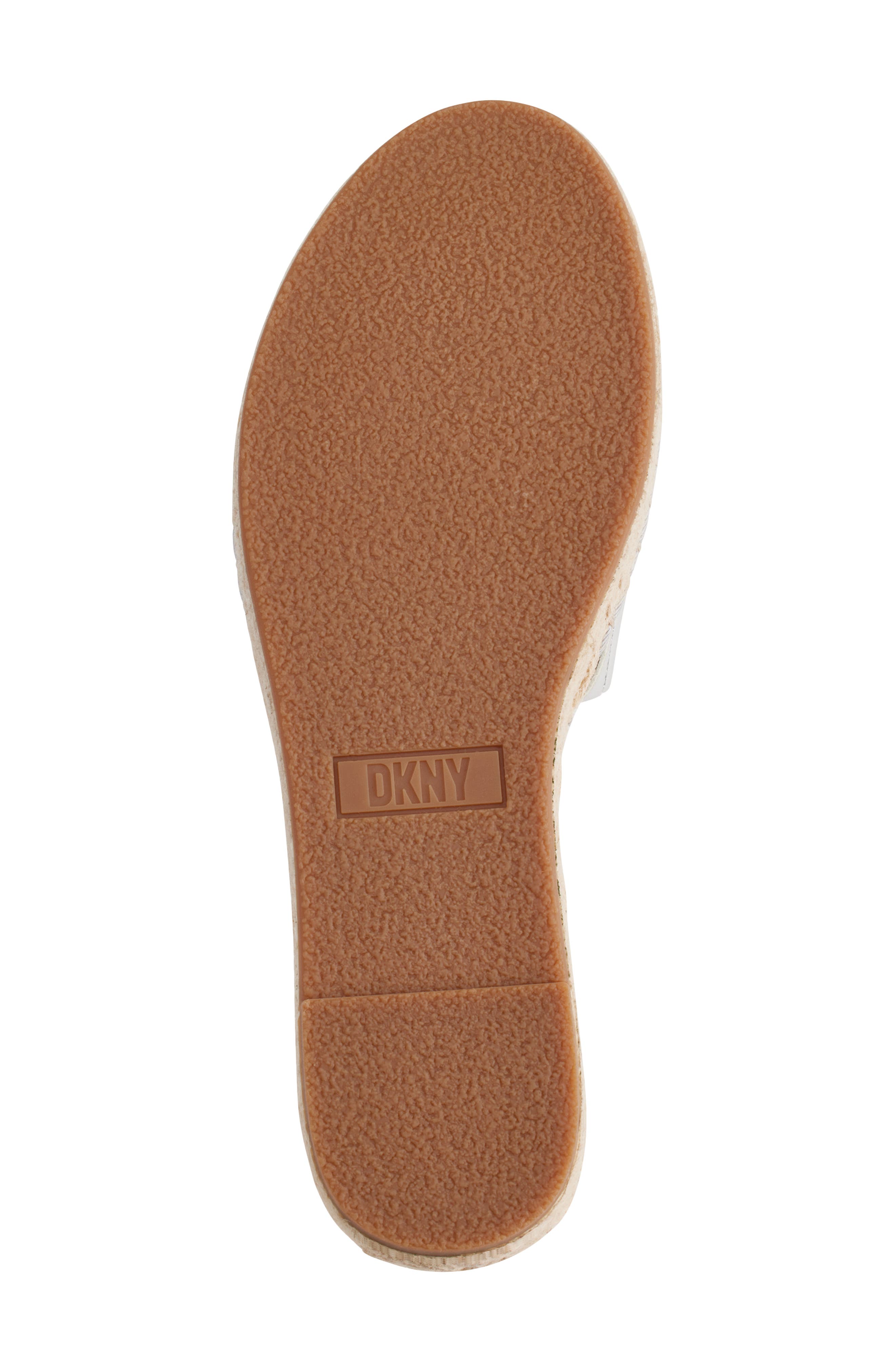 DKNY Camillo Platform Slide Sandal, Alternate, color, Silver