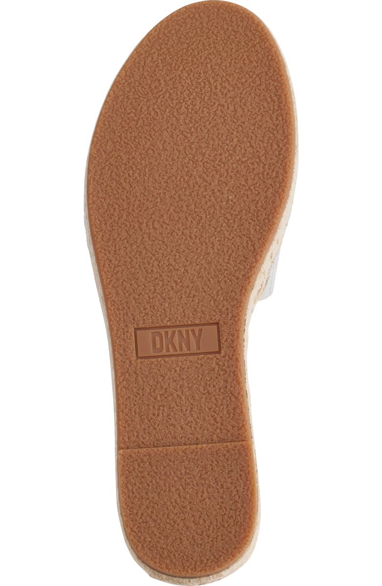 DKNY Camillo Platform Slide Sandal, Alternate, color, Silver
