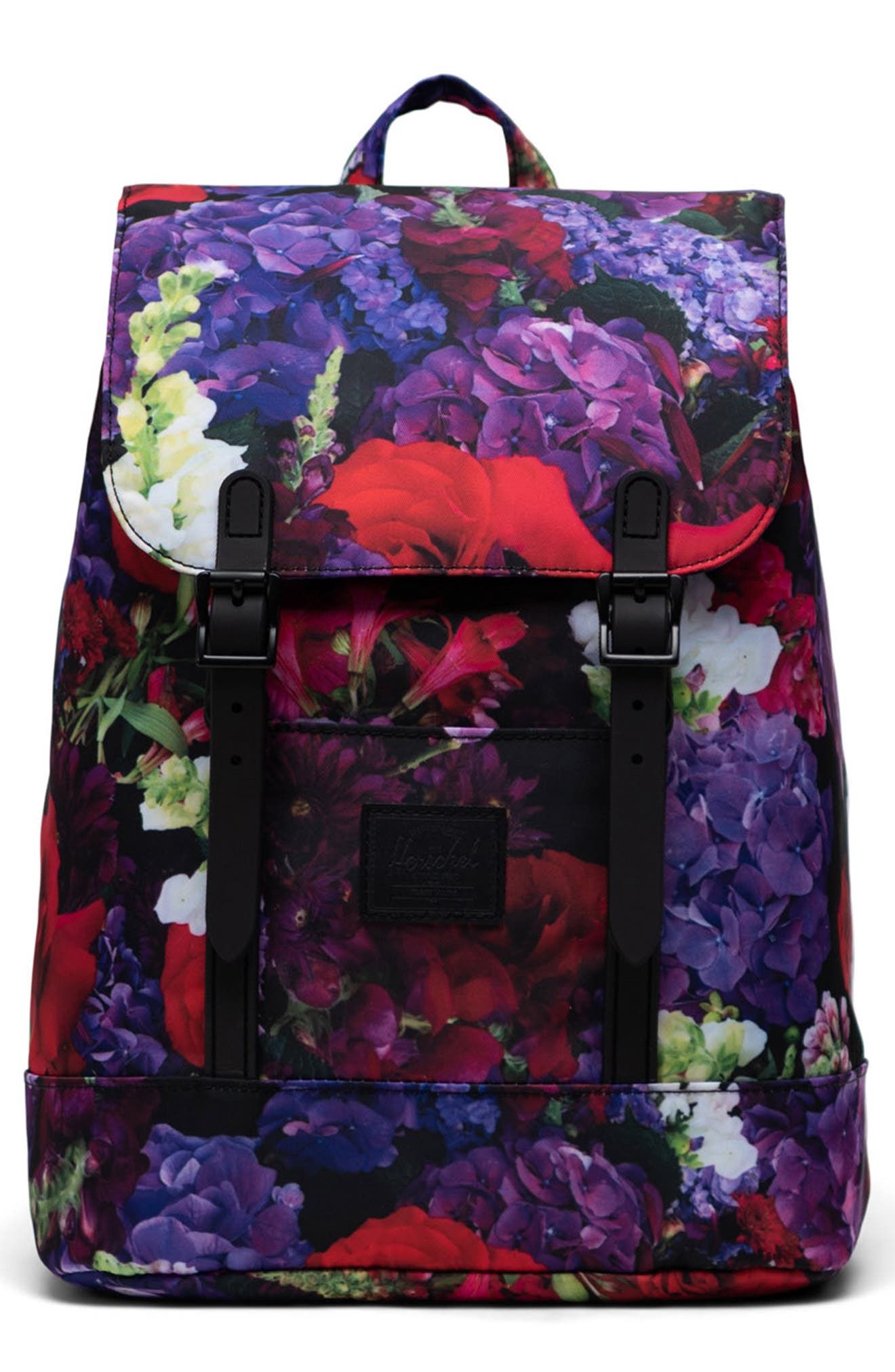Herschel Supply Co. Retreat Floral Mini Backpack, Main, color, 