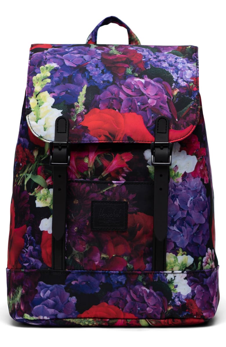Herschel Supply Co. Retreat Floral Mini Backpack, Main, color,