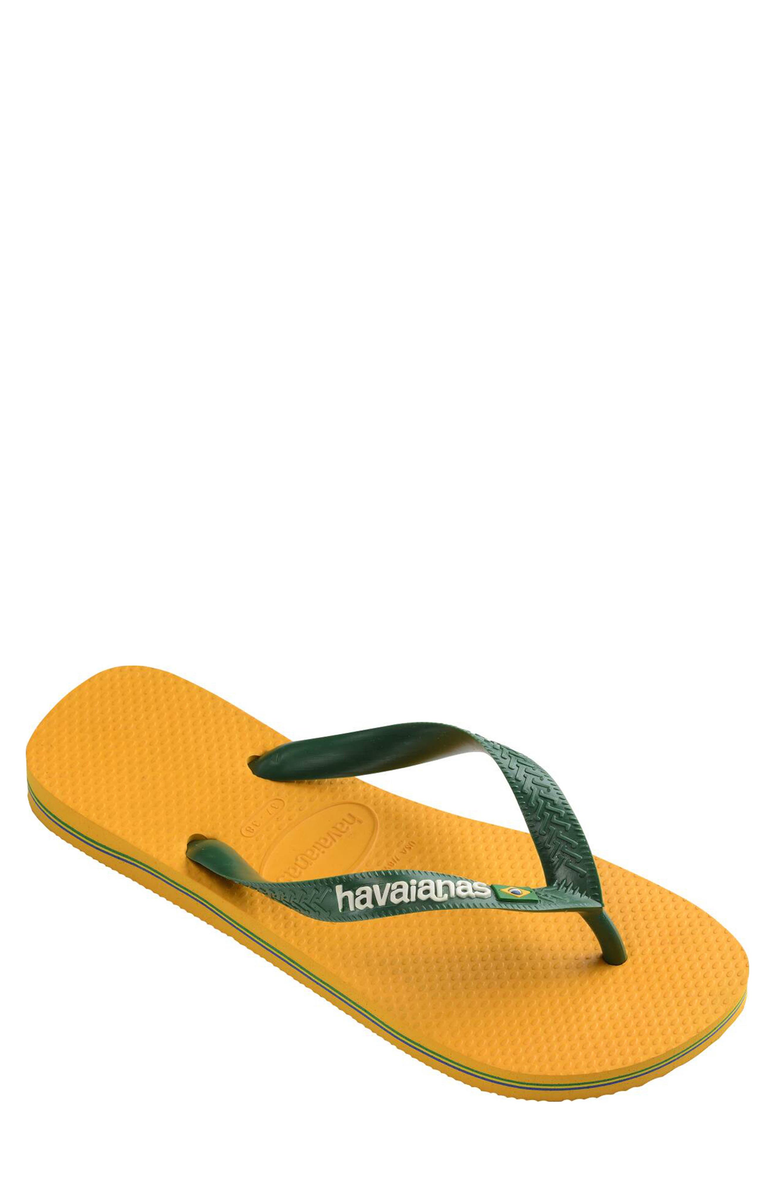 Havaianas Brazil Logo Flip Flop, Main, color, 
