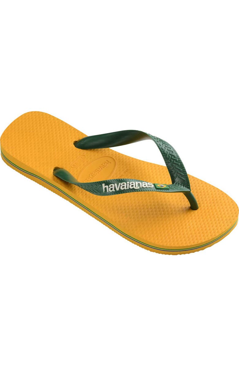 Havaianas Brazil Logo Flip Flop, Main, color,