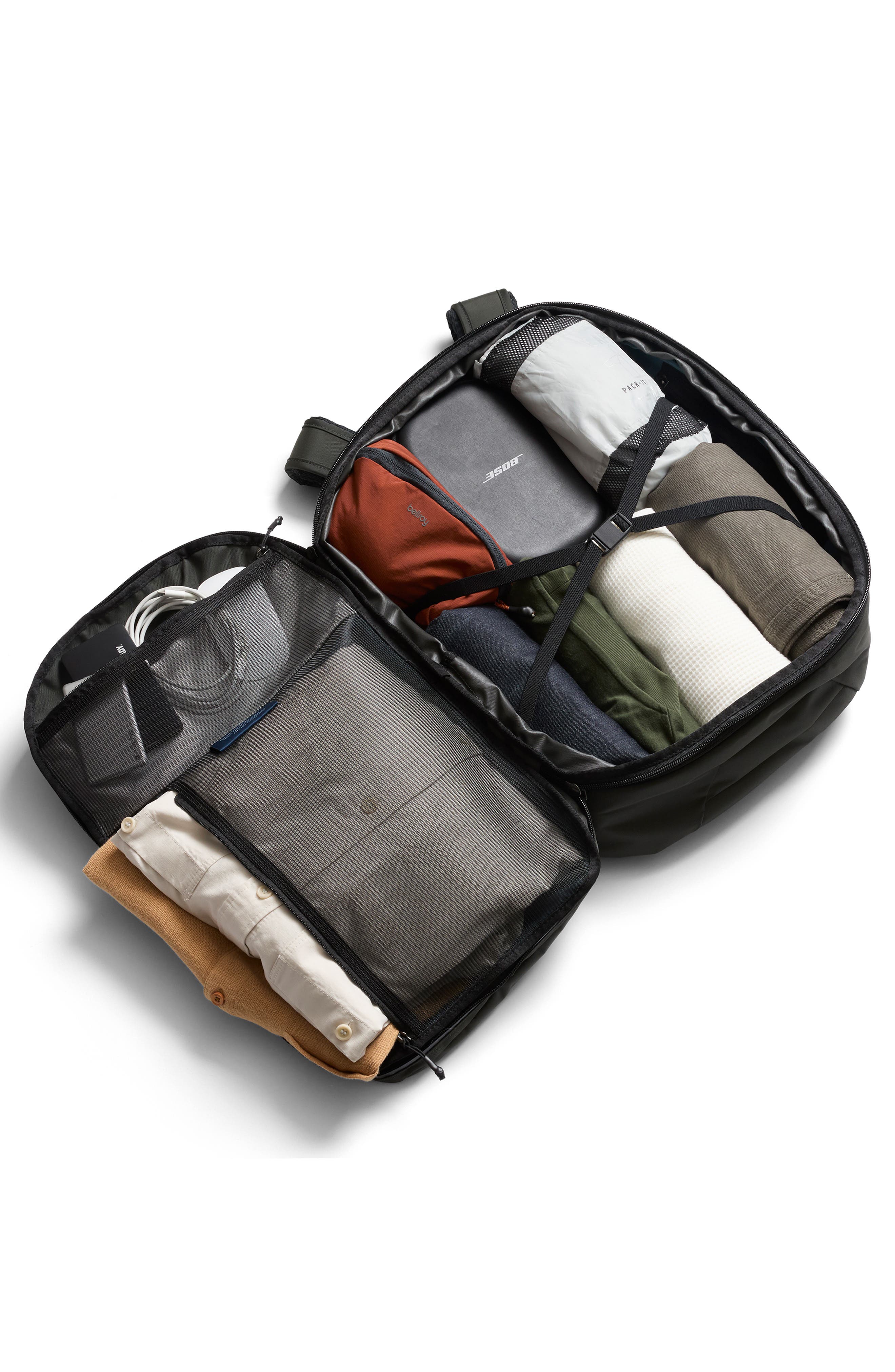 Bellroy Transit Travel Pro Backpack, Alternate, color, Olive