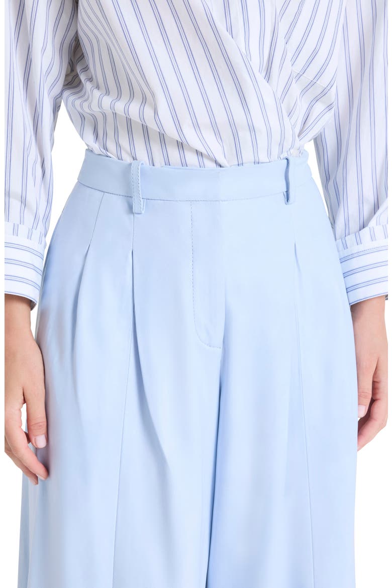 Avery Wide Leg Leather Pants, Alternate, color, KENTUCKY BLUE