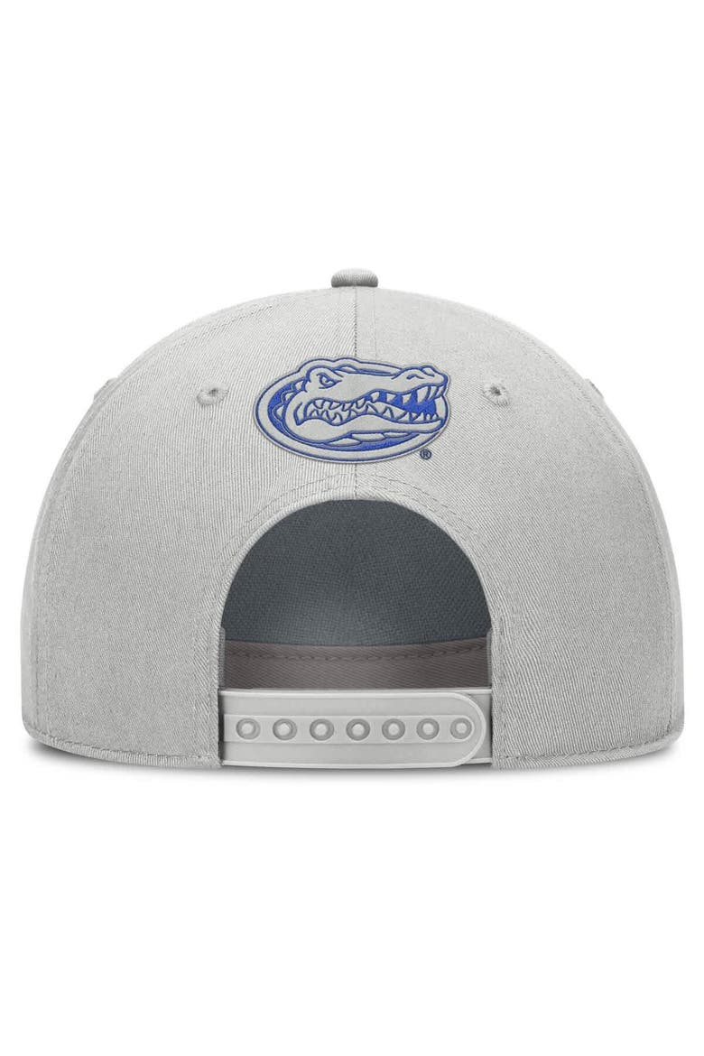 Men's Jordan Brand Gray Florida Gators 2025 Sideline Dust Pinched Rise Adjustable Hat, Alternate, color, Gray