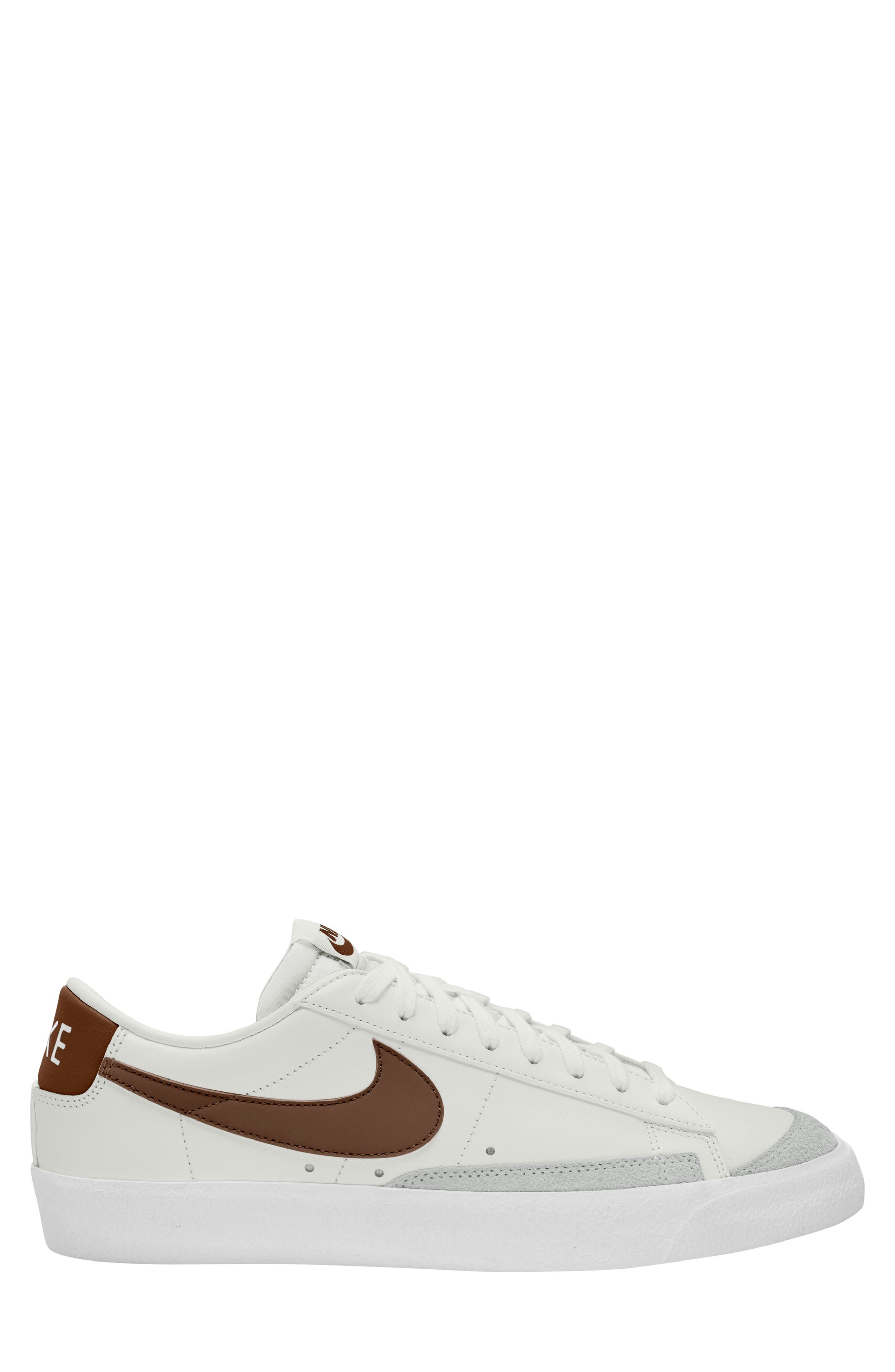 Nike Blazer Low '77 Sneaker, Main, color, White/ Cacao Wow/ Photon Dust