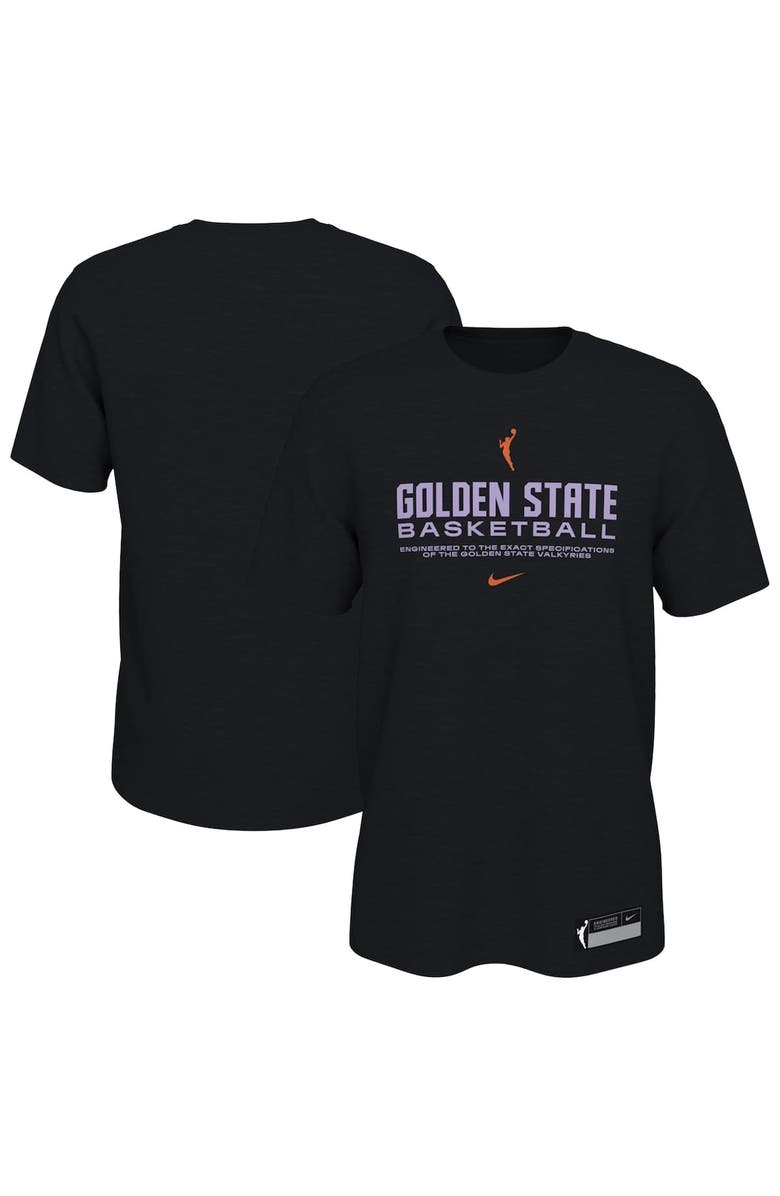 Nike Men's Nike  Black Golden State Valkyries On-Court Legend Essential Practice Performance T-Shirt, Alternate, color, 
