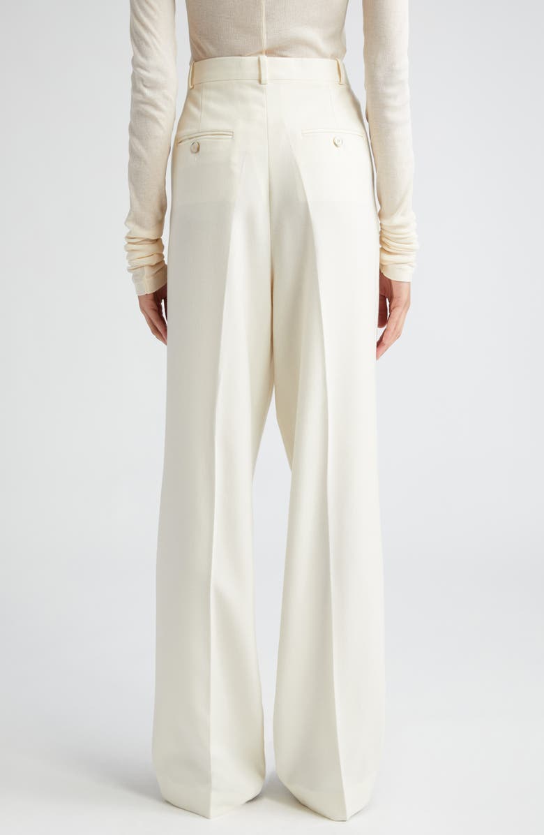 BITE Studios Ecole Wool Flannel Wide Leg Pants, Alternate, color, 