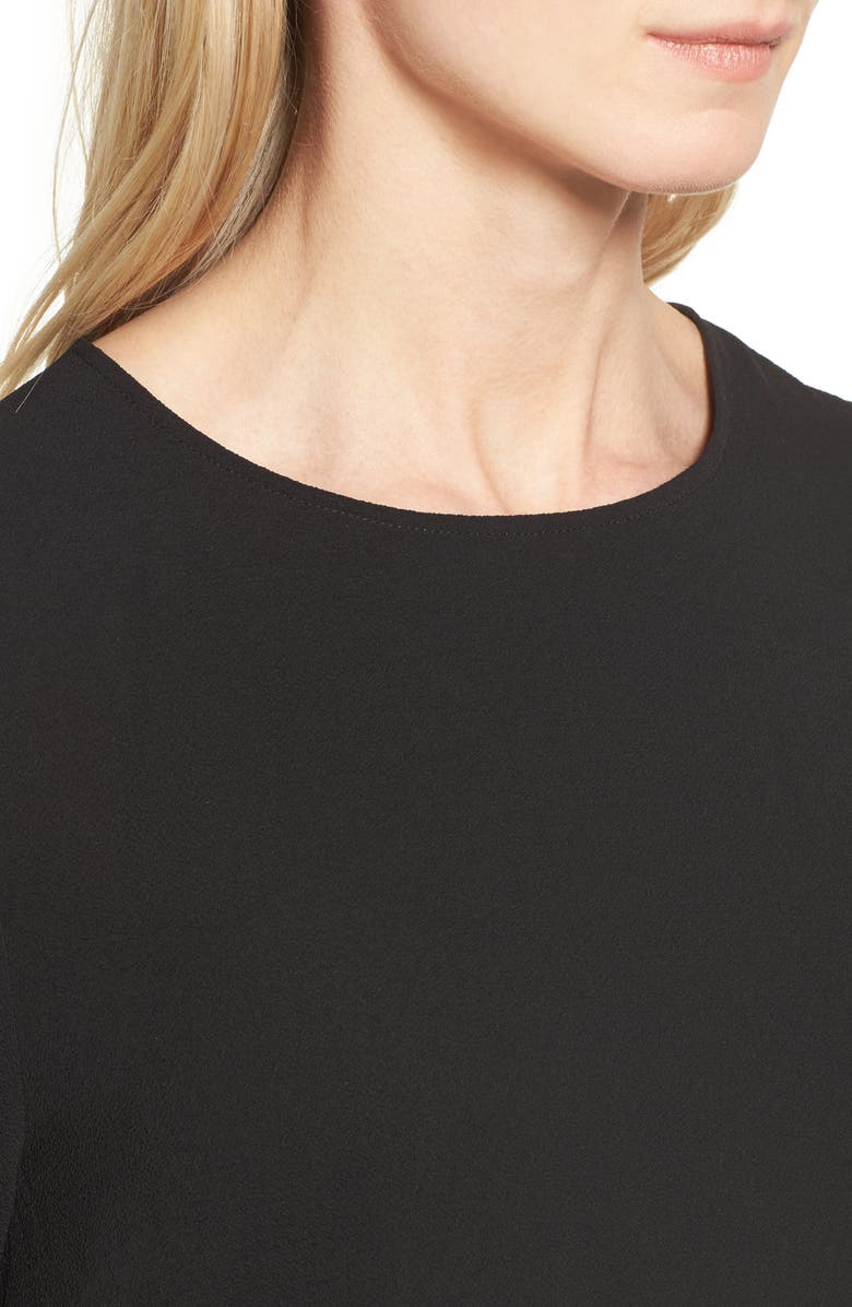 Vince Camuto Textured Georgette High/Low Blouse, Alternate, color, 