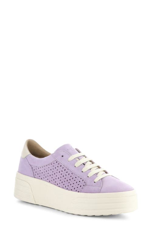 Bos. & Co. Lotta Platform Sneaker In Lavender