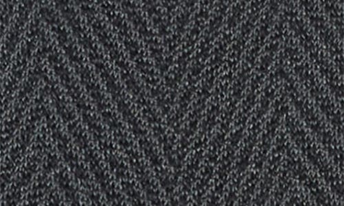 Bugatchi Herringbone Mercerized Cotton Blend Dress Socks In Gray