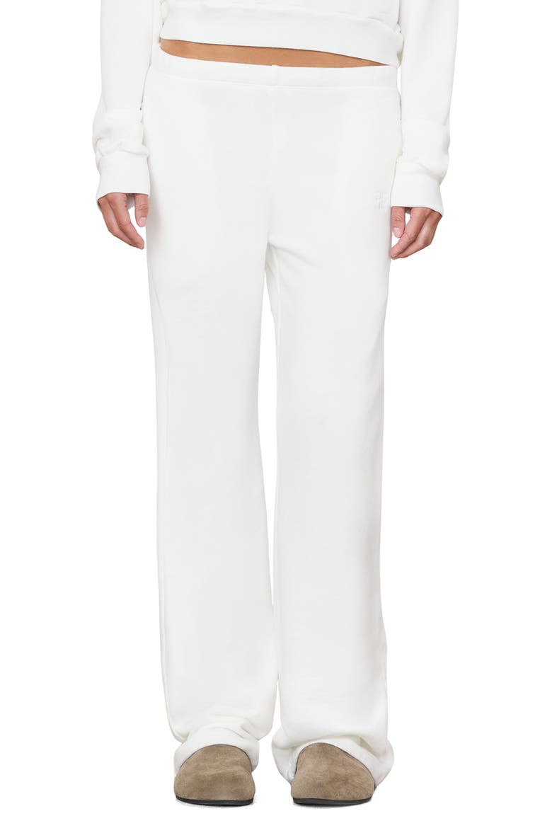 Oversized Wide Leg Pants, Main, color, WHITE