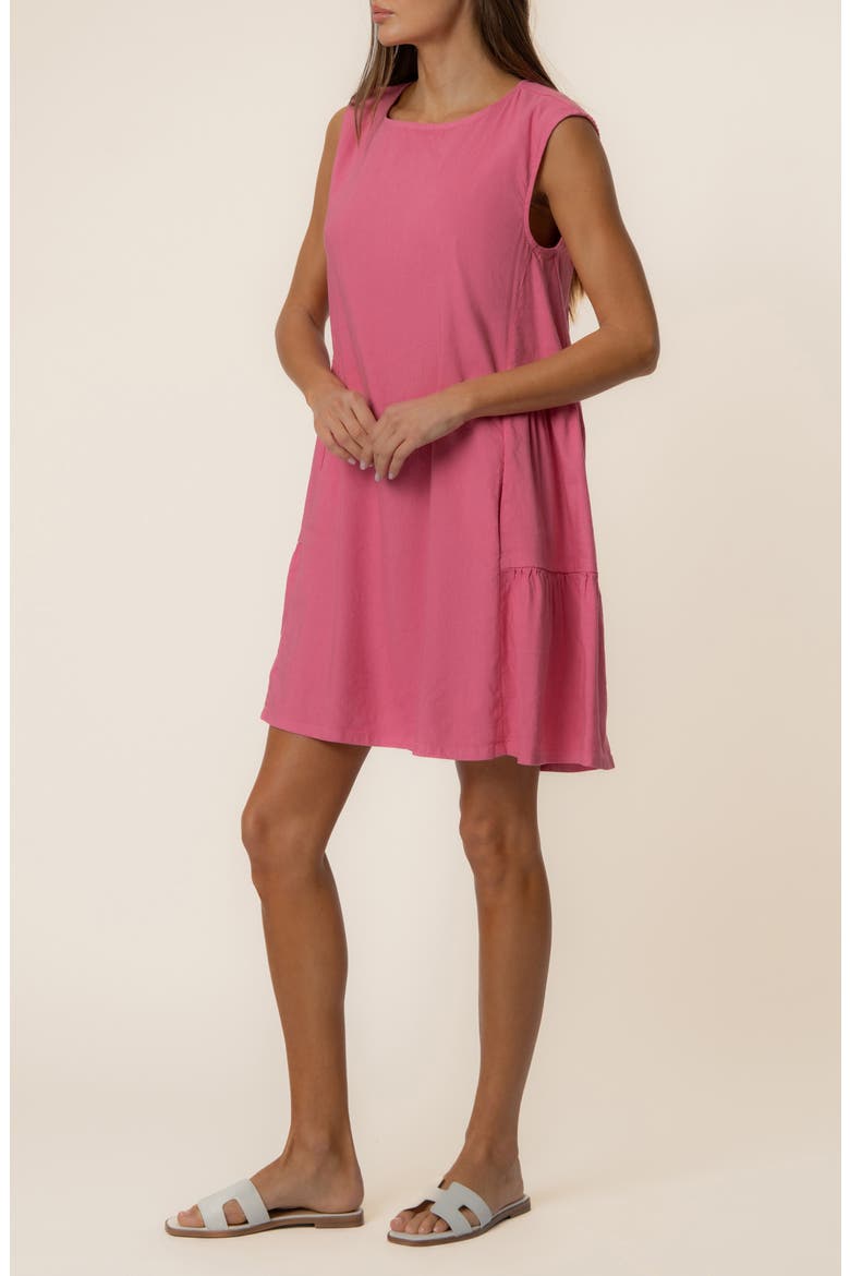 Alice Cap Sleeve Shift Dress, Alternate, color, LIPSTICK